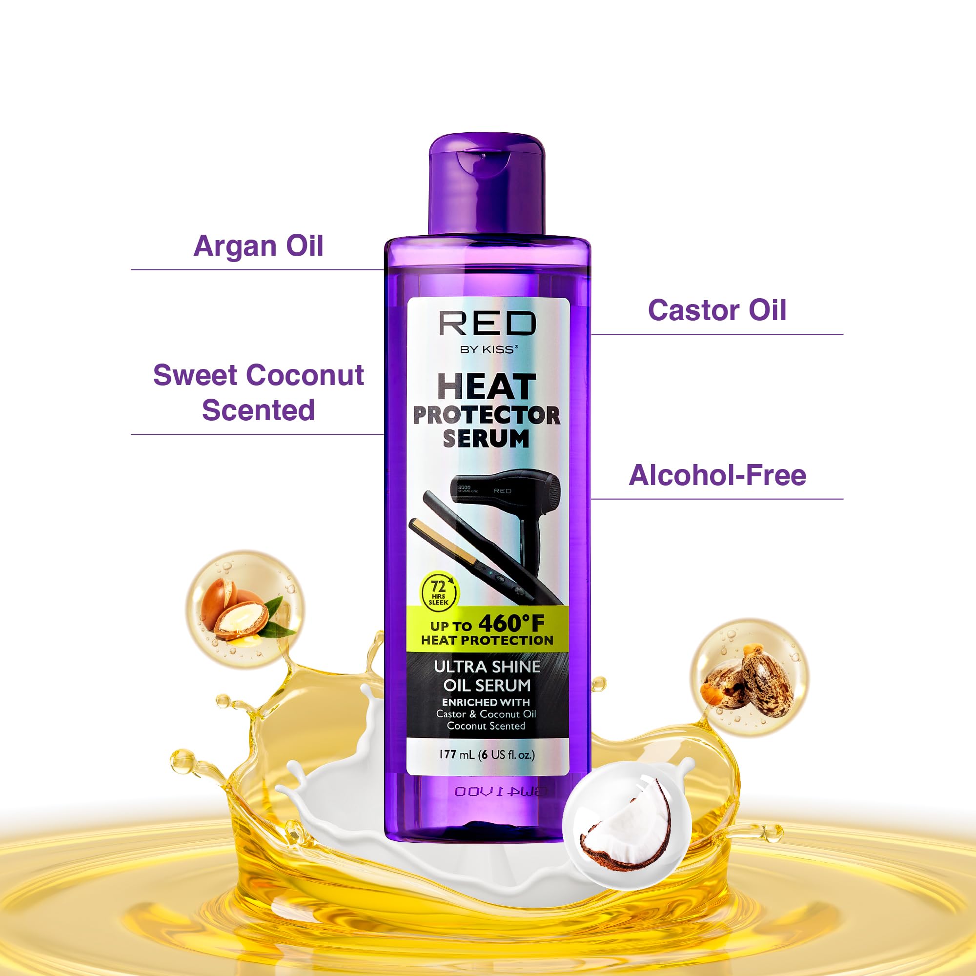 Styling irons & serum Flat Iron Straightening Kit - Straighten Natural Hair - Tony  main image 2