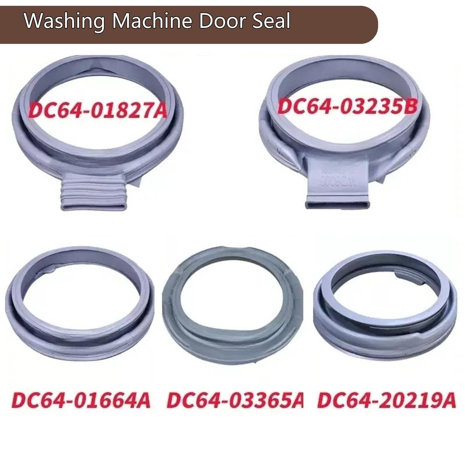 Anello Di Tenuta for Porta, Compatibile Con Samsung, DC64-03198A DC64-03235A-01664A-01602A Parti Di Ricambio In Gomma Di Tenuta for Lavatrice Impermeabili(DC64-03235A)