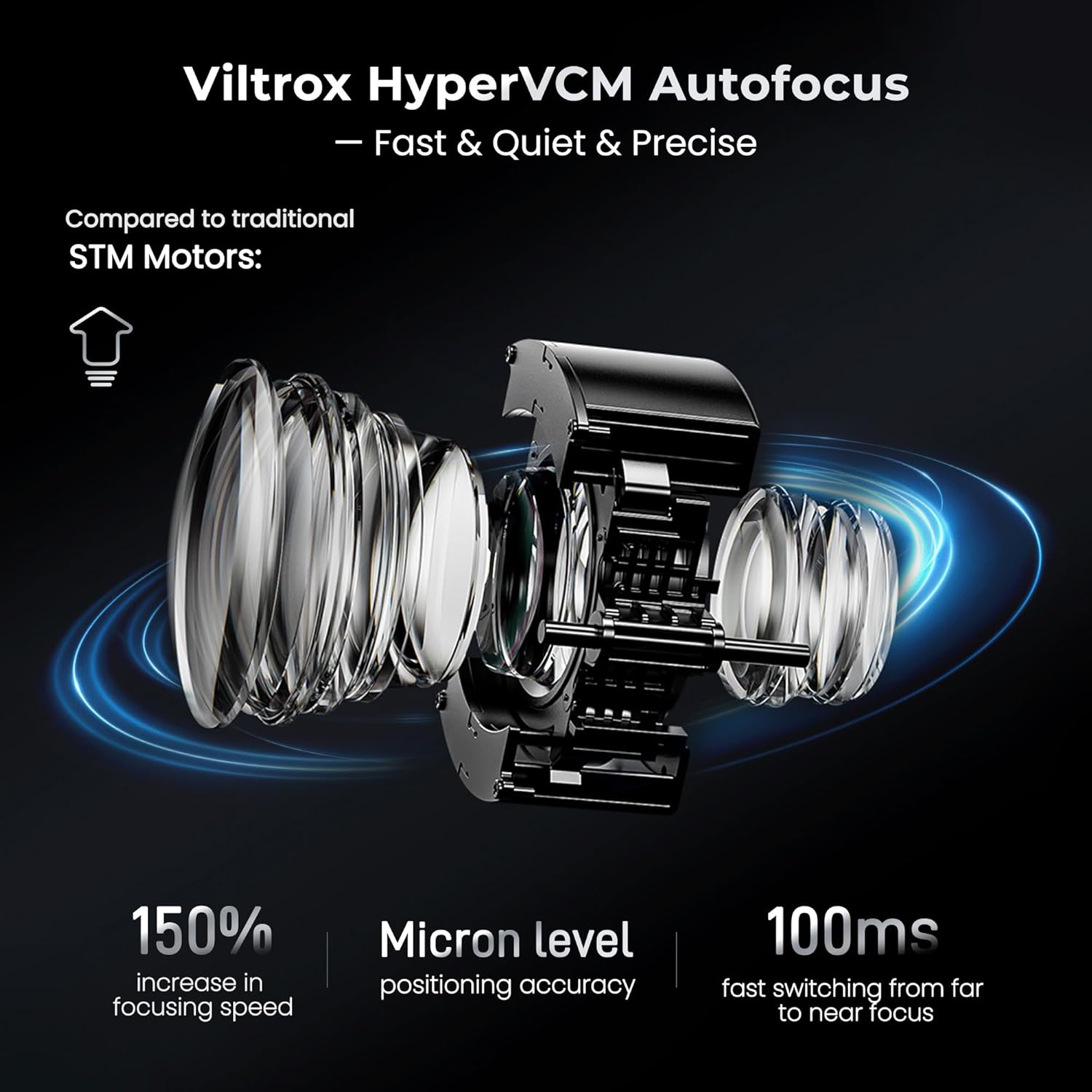 VILTROX 56mm f1.2 Z, AF 56/1.2 APS-C Auto Focus Lens for Z-Mount Cameras, Large Aperture Camera Lens for Nikon Zfc Z30 Z50 Z8 Z8II Z7 Z7II Z6 Z6II Z5 (56/1.2 Z)