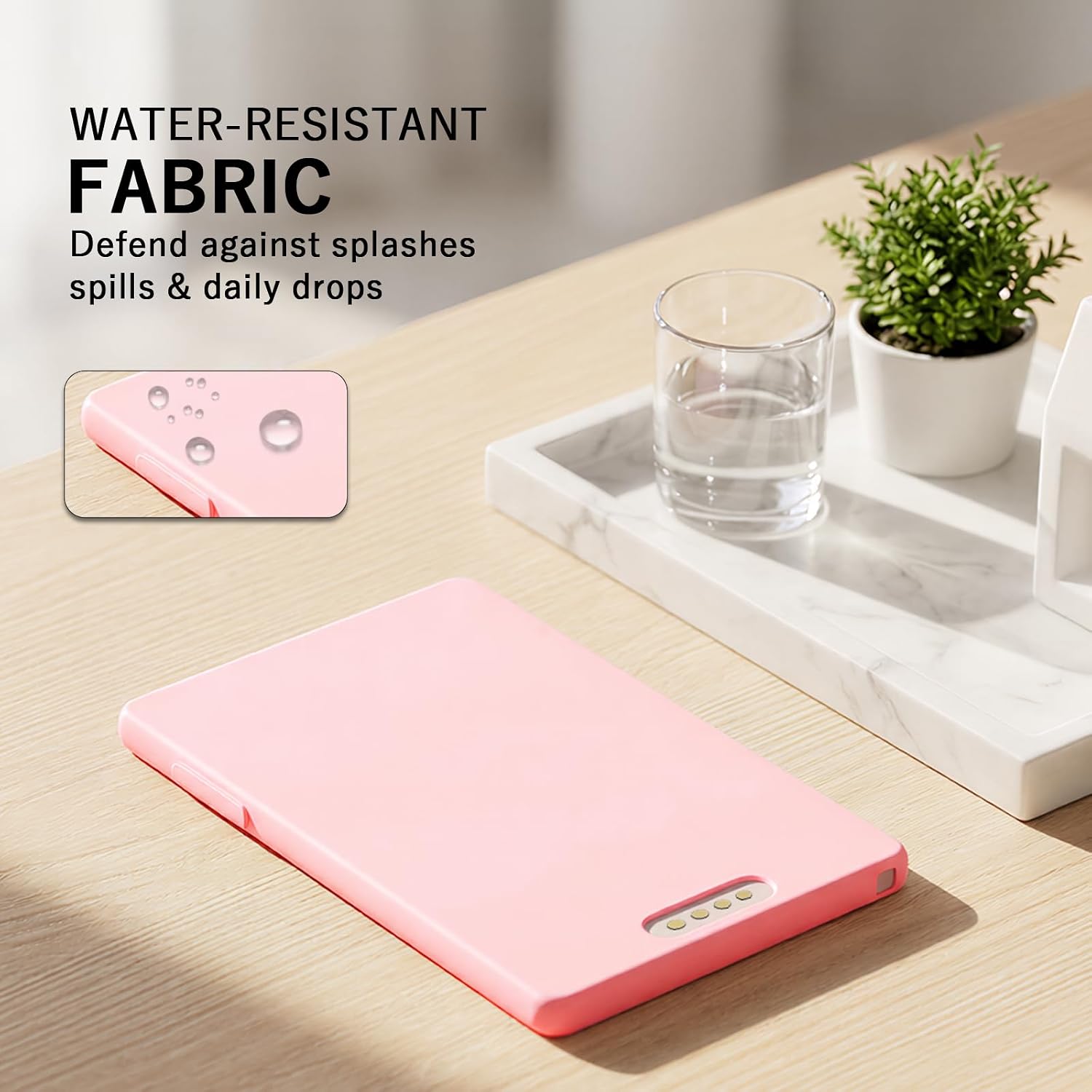 Silicone Magnetic Protective Case for XTEINK X3 E-Book Reader, Pink