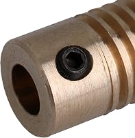 CNBTR 40T sárgaréz féregkerék szett 5mm furattal 0.5 modulus 1:40 áttétel 5