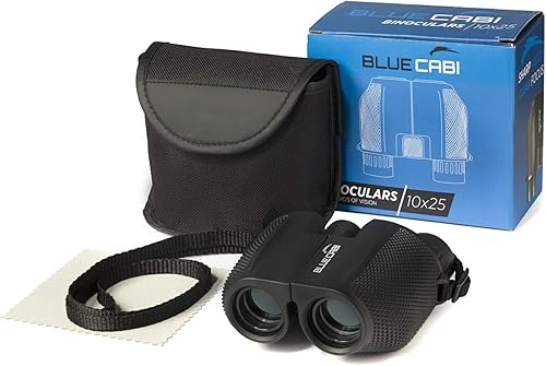 BlueCabi - Prismáticos compactos (3.9 x 9.8in, ligeros, plegables, de alta potencia, visión clara, visión nocturna con poca luz), ideal para
