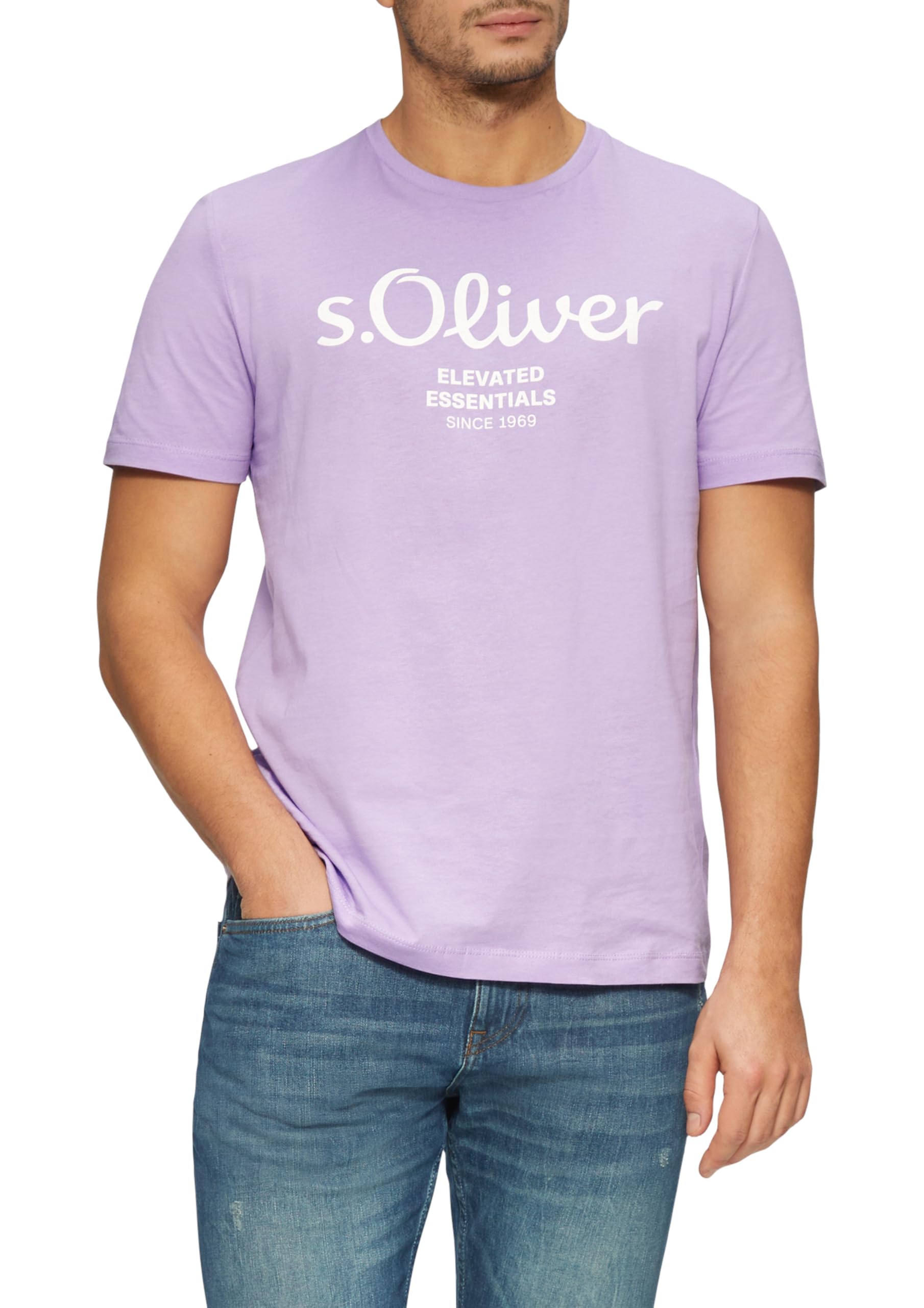 s.Oliver T-Shirt mit Logo-Print