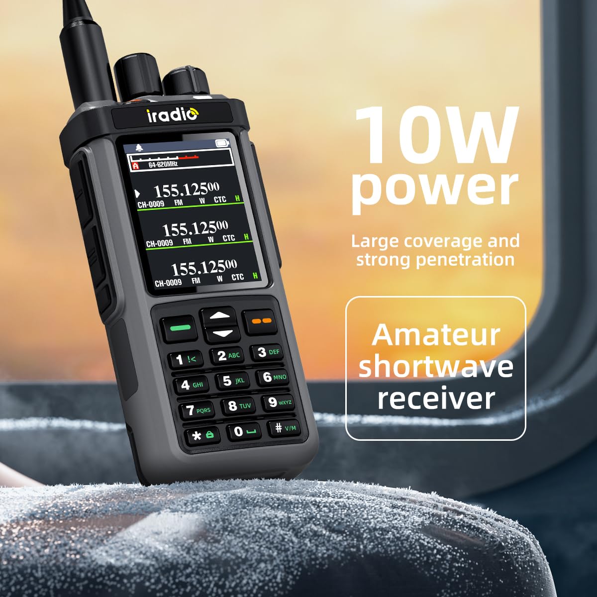 Amazon.com: SHJ iradio UV-98Plus Amateur Two-Way Radio | FCC