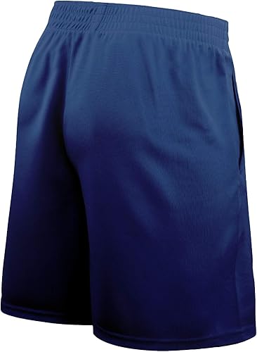 Miniatura 9 de Icon Sports Pantalones cortos de fútbol para hombre  Pantalones oficiales de fútbol para adultos, atletismo, correr, entrenamiento, rendimiento