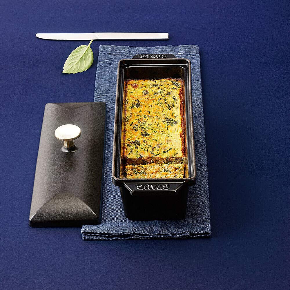 Amazon.co.jp: staub ハーフ テリーヌ 15x11cm ブラック 40509-571