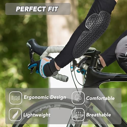 Miniatura 3 de Coderas de protección,Coderas de bicicleta de montaña,Coderas MTB,Equipo de protección para patinaje y monopatín