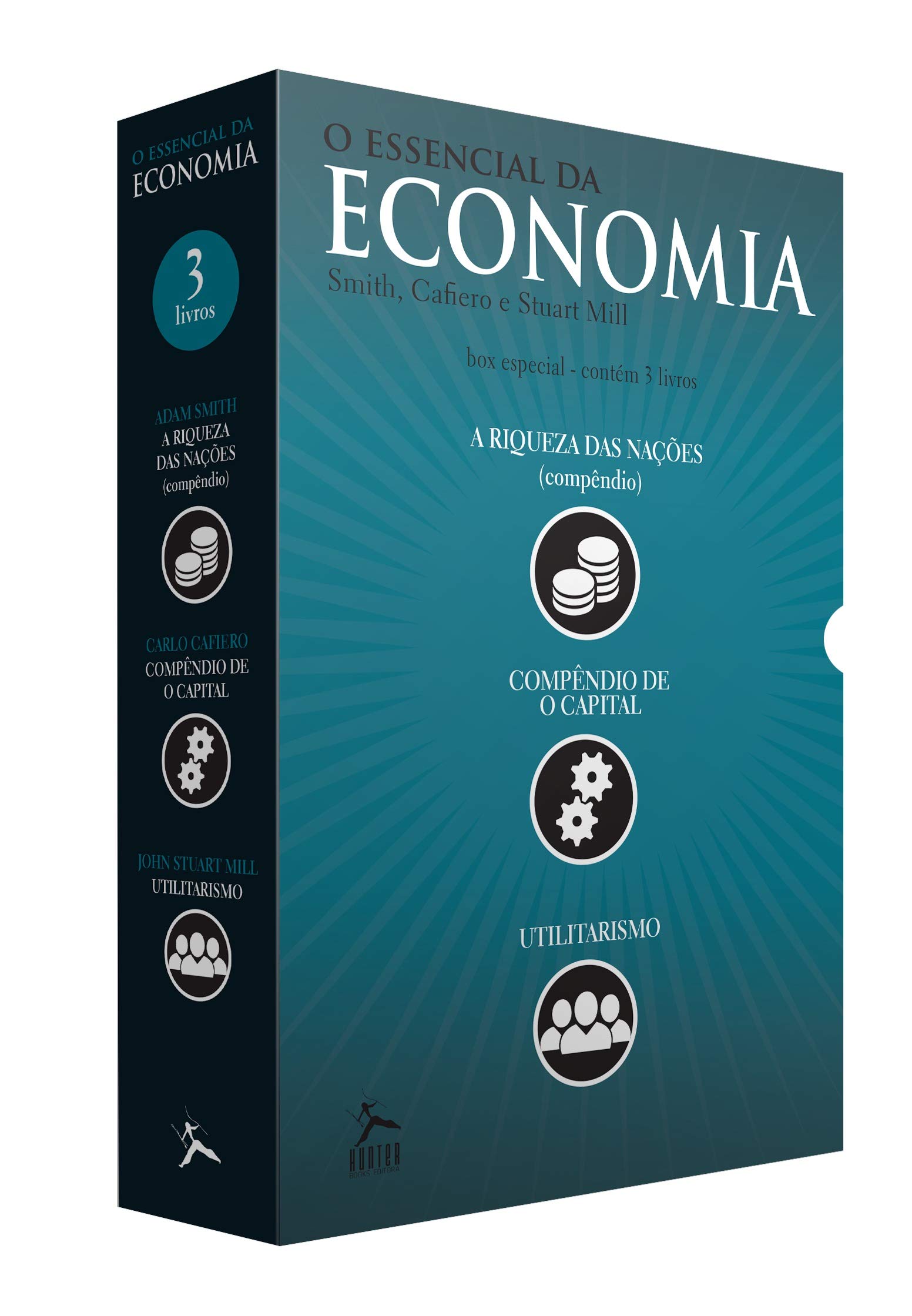 Lub Essencial z ekonomii. Lub Capital,(Compêndio), Utylitaryzm, w Riqueza das Nações (Compêndio) - Caixa
