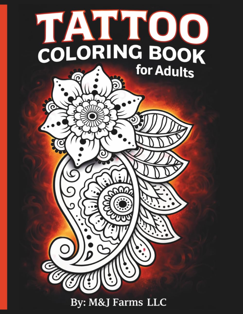 Tattoo Coloring Book For Adults