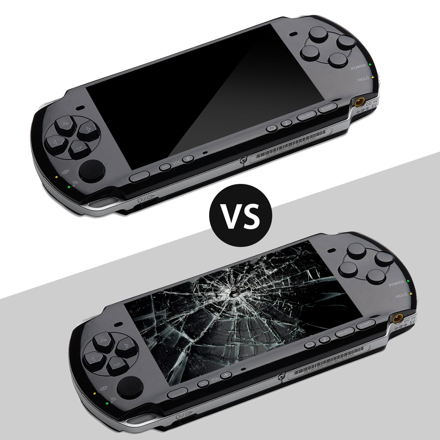 OSTENT Reparación de Pantalla LCD de Repuesto para Consola Sony PSP 3000