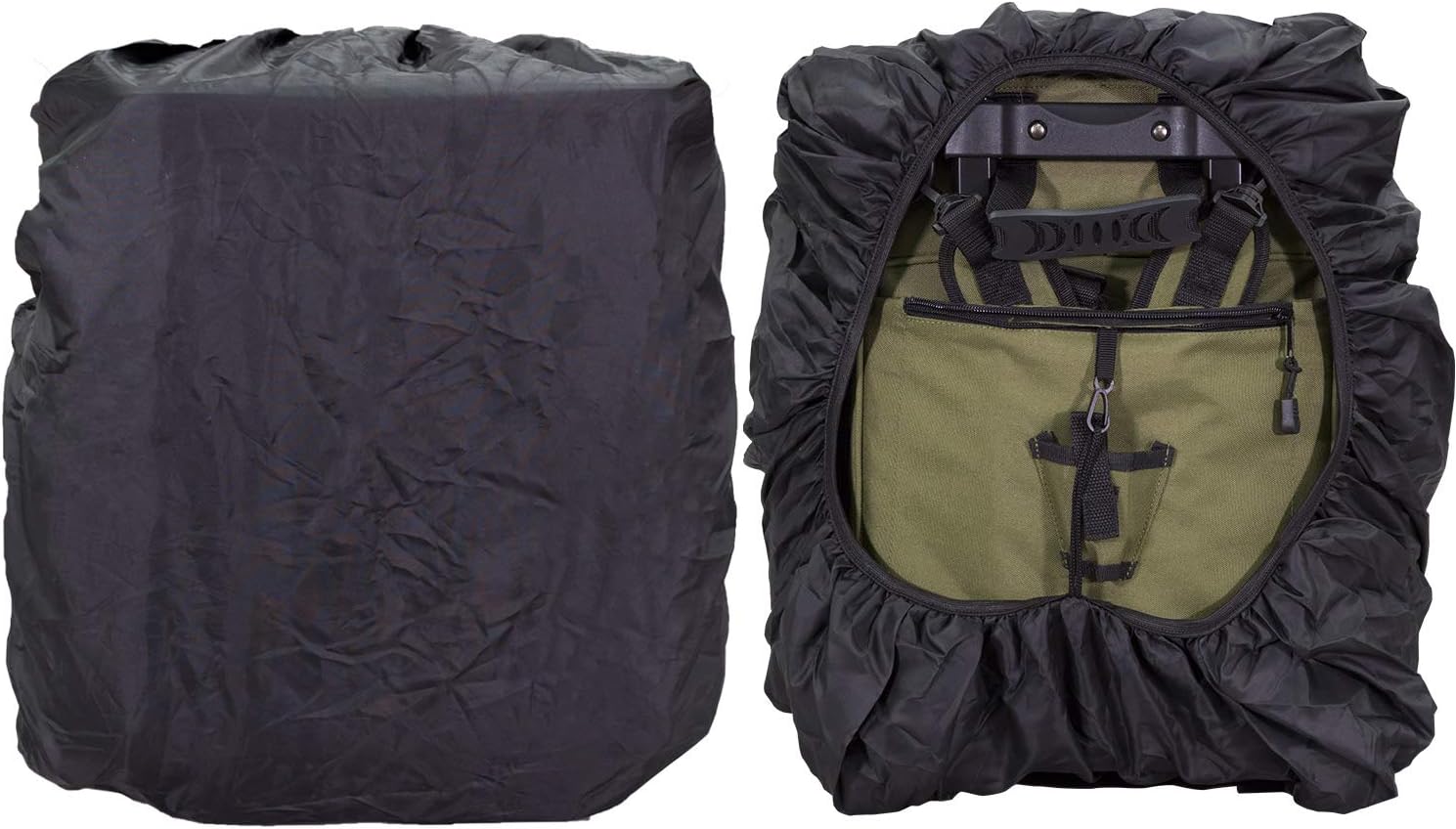 Elkton Outdoors Rolling Tackle Box with Wheels - Waterproof Rolling Fishing Backpack, 5 Removable Tackle Trays, 4 Rod Holders, Fishing Gifts for Men, Fish Tackle Bag, Roller Tackle Box : Sports & Outdoors