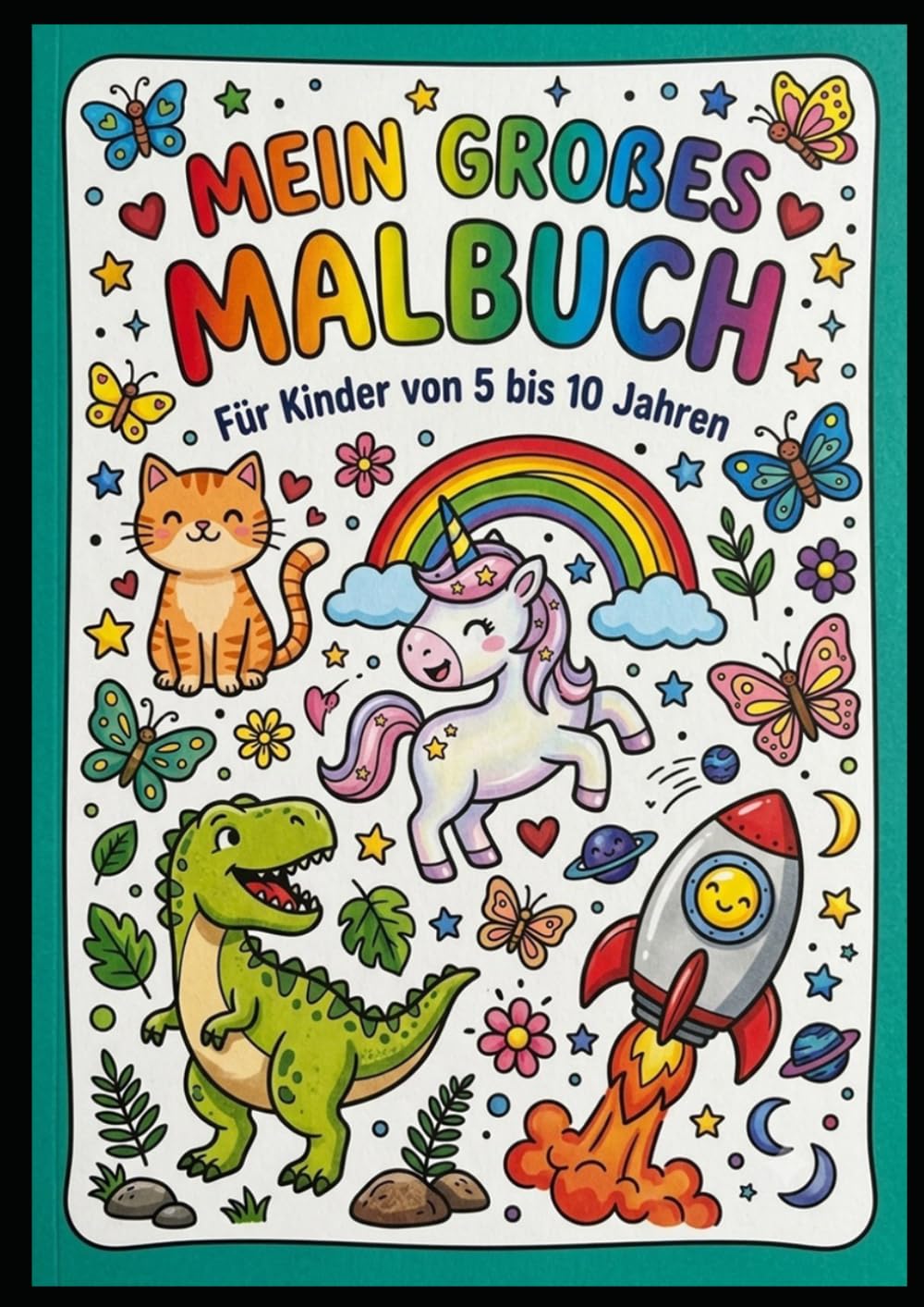 Kinder Malbuch: Mein Großes Malbuch