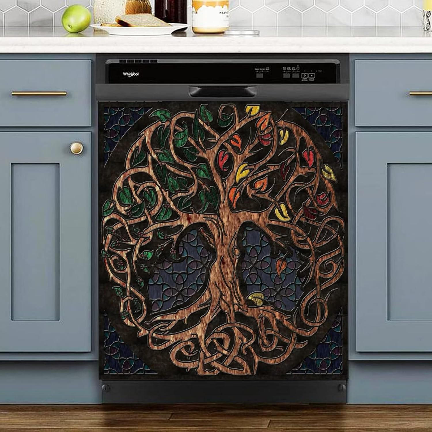 Stereo Vision Tree Dishwasher Cover,Dishwasher
