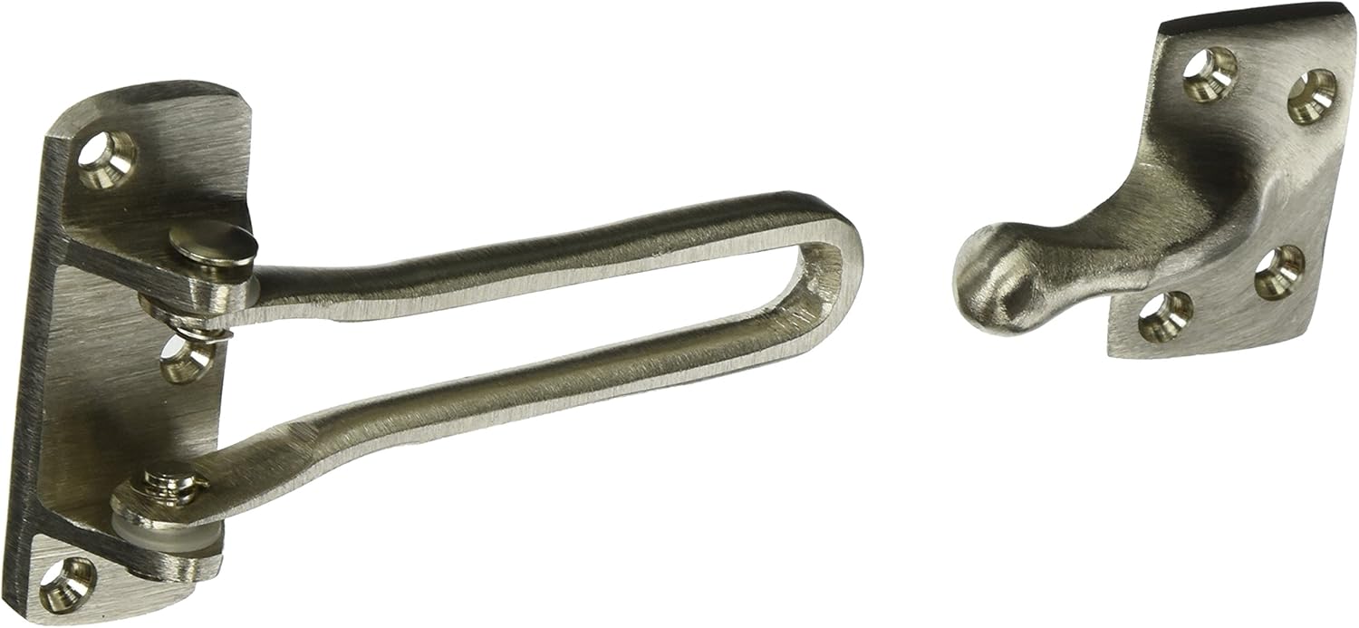 Deltana DG425U15 Solid Brass 4Inch Door Guard Door Chains