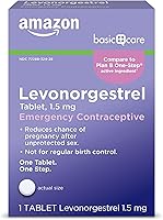 Vista 1 de Yaxa Basic Care Levonorgestrel 1.5 mg – Pastilla anticonceptiva de emergencia, píldora del día siguiente, 1 unidad (Compare con Plan B One-Step)