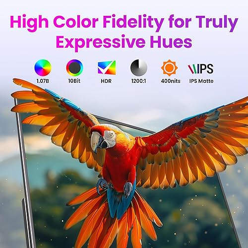 Miniatura 2 de Monitor portátil de 16 pulgadas 2K QHD 2560X1600 100% sRGB 100Hz IPS HDR HDMI USB-C Monitor de viaje para laptop, MacBook, PC, Surface PS5 Xbox,