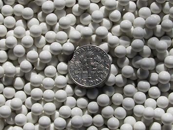 10 Lb. 5 mm Polishing Sphere Ceramic Porcelain Tumbling Media Non-Abrasive