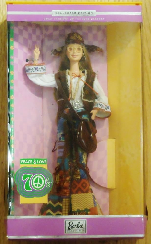 Amazon.co.jp: Barbie Peace & Love 70's Dol Collector Edition