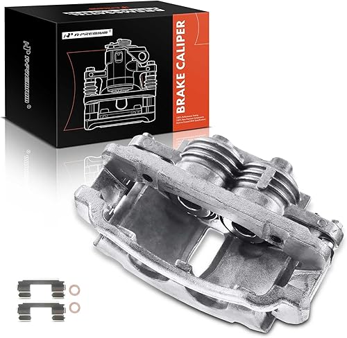 Miniatura 10 de A-Premium Conjunto de pinza de freno de disco con soporte compatible con modelos Ford seleccionados - Para Mustang, 1999 2000 2001 2002, 3.8L 4.6L