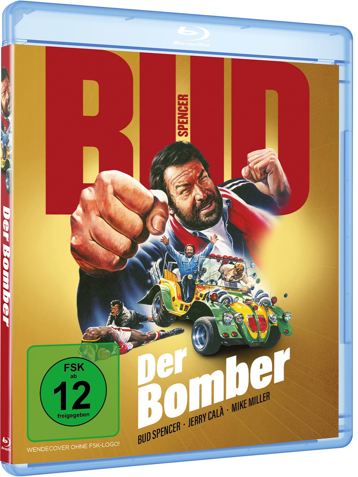 Der Bomber (1982) Bud Spencer Klassiker auf Blu-ray – Box-Action & Humor – 80er-Nostalgie pur, Kult-Soundtrack inkl. Musikvideo – Ein Muss für Liebhaber, Bonus inkl.