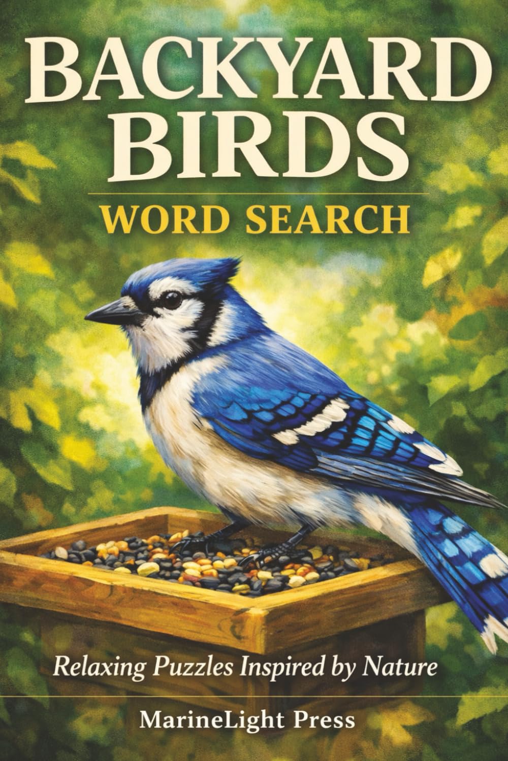 Backyard Birds Word Search: Relaxing Puzzles Inspired by Nature
