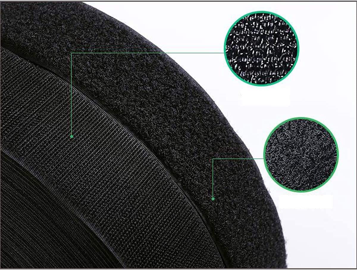 Hook & Loop Double Sided Tape Non Adhesive Nylon Fastener Interlocking Tape 1