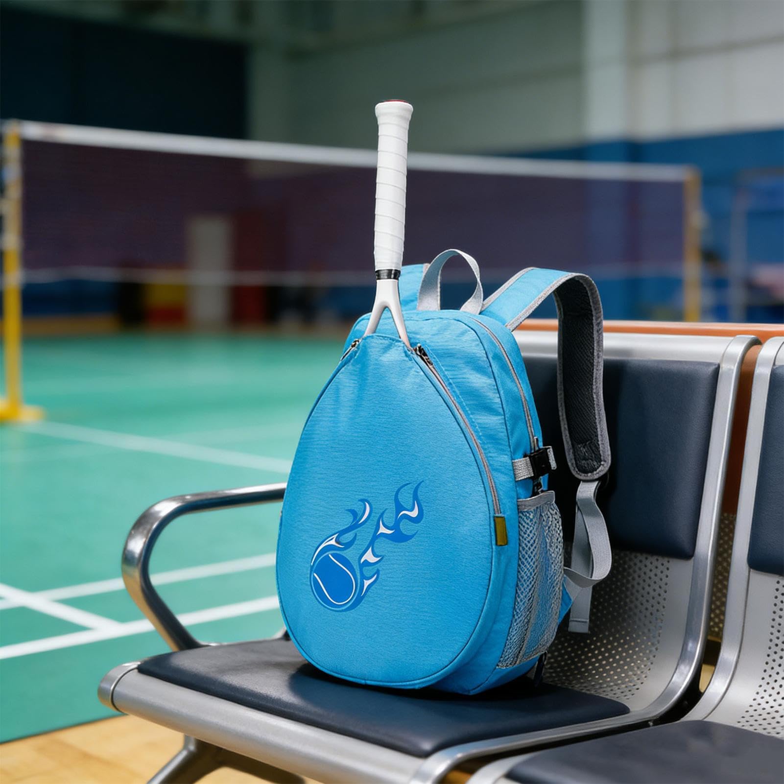 Torba tenisowa dla dzieci, plecak na rakietę Pickleball, torba sportowa, organizer, dla chłopców, młodzieży, początkujących, sportowców, ubrania, ręczniki, lekcje, turnieje, obóz, szkoła, podróż