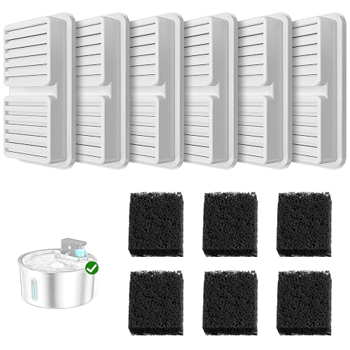 PawPoll Filtros de Fuente para Gatos sin Cable