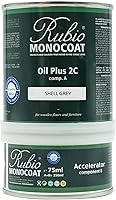 Vista 161 de Rubio Monocoat Aceite para Acabado de Madera 175 pies² - Puro Oil Plus 2C Aceite de Linaza para Madera Rápido de Secar, Ecológico para Uso
