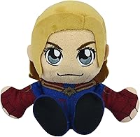 Vista 29 de Marvel Spider-Man Kuricha - Peluche sentado de 8 pulgadas, juguete suave inspirado en Chibi
