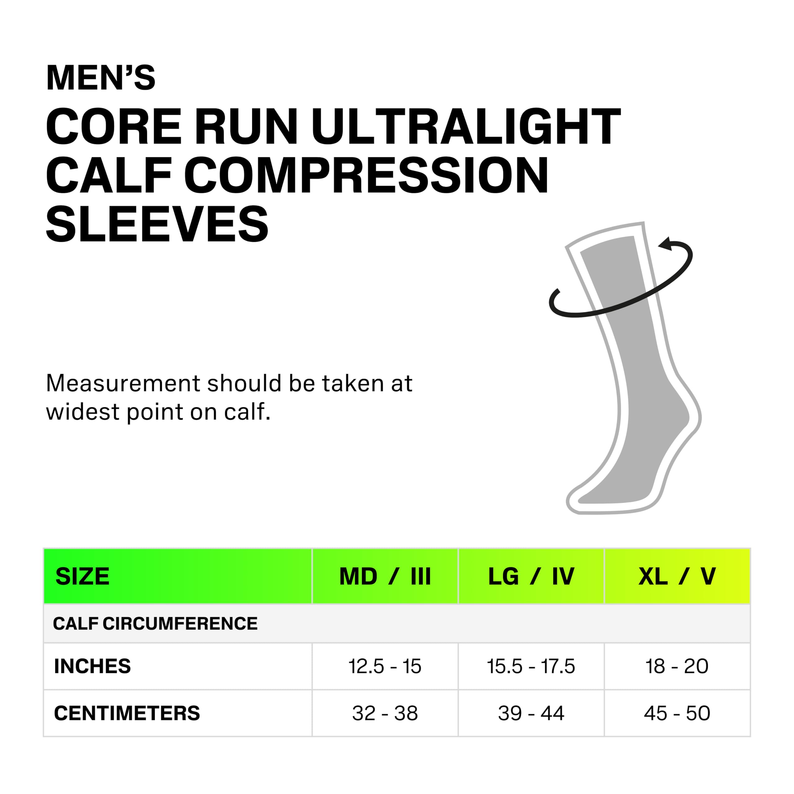 CEP Herren Core Run Ultralight 20-30 mmHg Wadenbandagen – Leistungsstarke Kompressionsunterstützung, schnelltrocknend zum Laufen