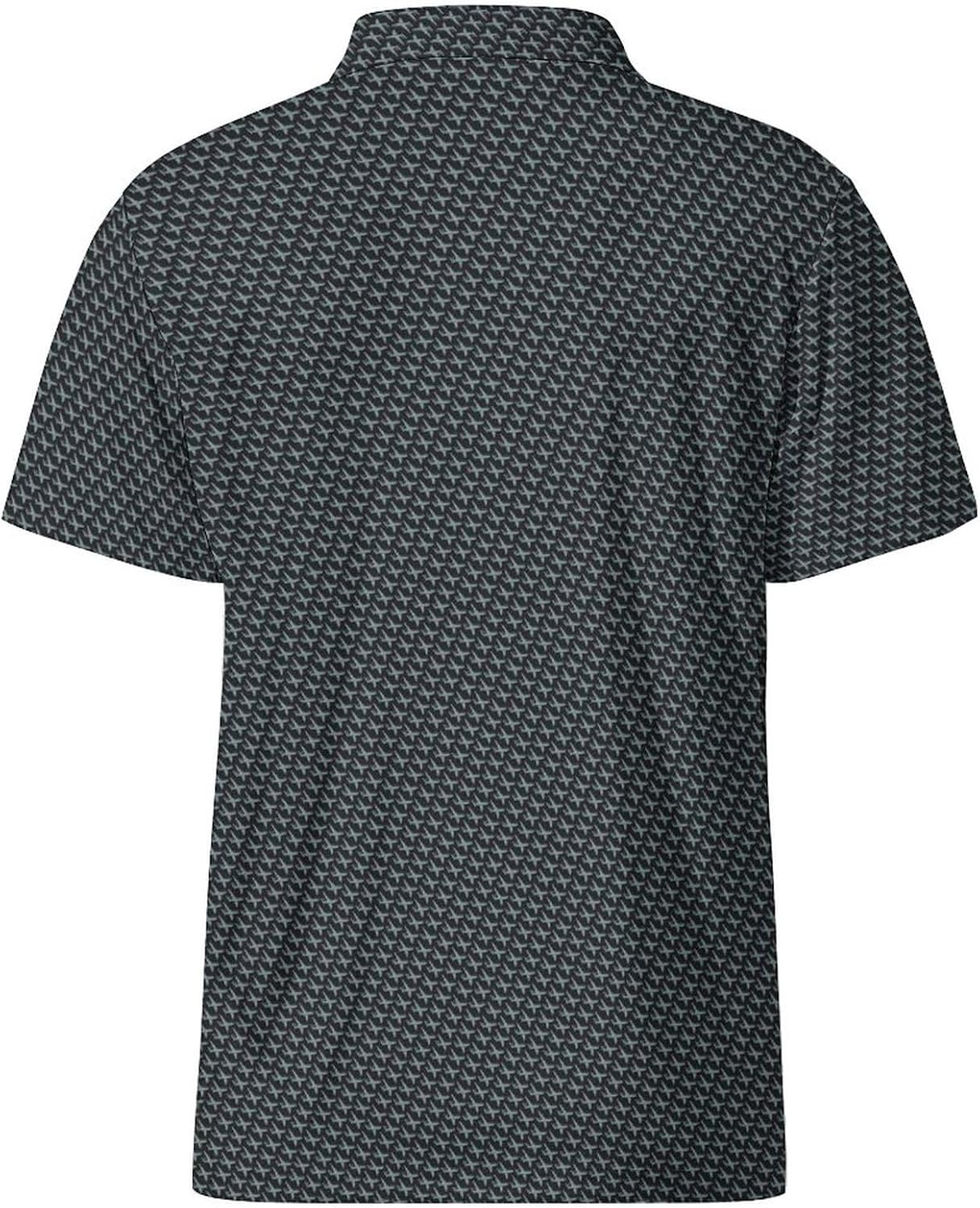 Party Mens Golf Shirt Print Short Sleeve Moisture Wicking Funny Sport Performance Polo Shirts for Men