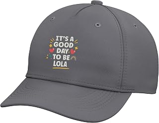 Lola Personalized Retro Girls Custom Lola Name Adjustable Baseball Hat