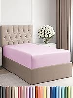 Vista 229 de King Fitted Bed Sheet - Bottom Single Fitted Sheet Only - Ultra-Soft Hotel Luxury Bedding w/ 8-16 Inch Deep Pockets - Breathable, Cooling & Wrinkle