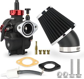 NIBBI PE22 22mm Carburetor Kit with Jets for 110cc 125cc 130cc Dirt Pit Bikes - Apollo TaoTao Lifan Kayo SSR Upgrade