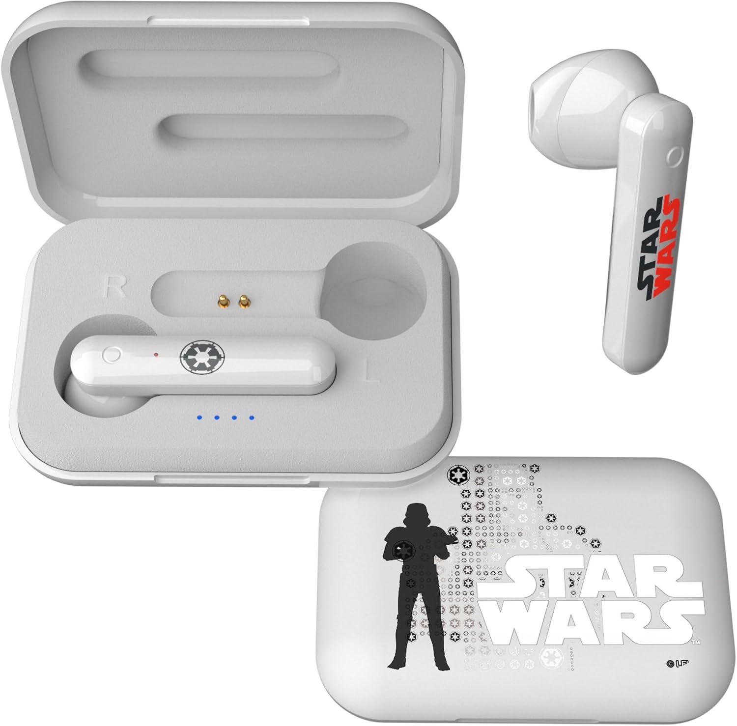 Keyscaper Star Wars Stormtrooper Quadratic Wireless TWS Earbuds