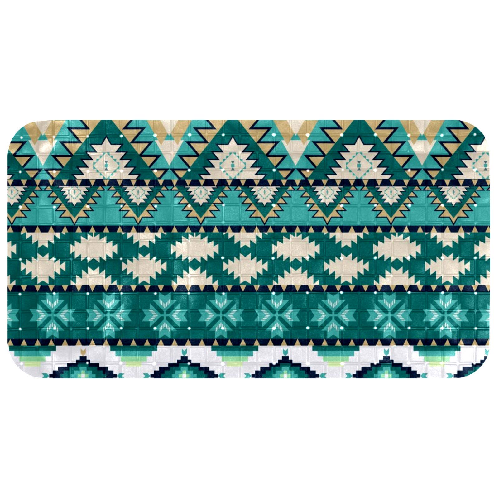 Tapis de bain pour enfants anti-glisse 27 x 37 cm à ventouses puissantes