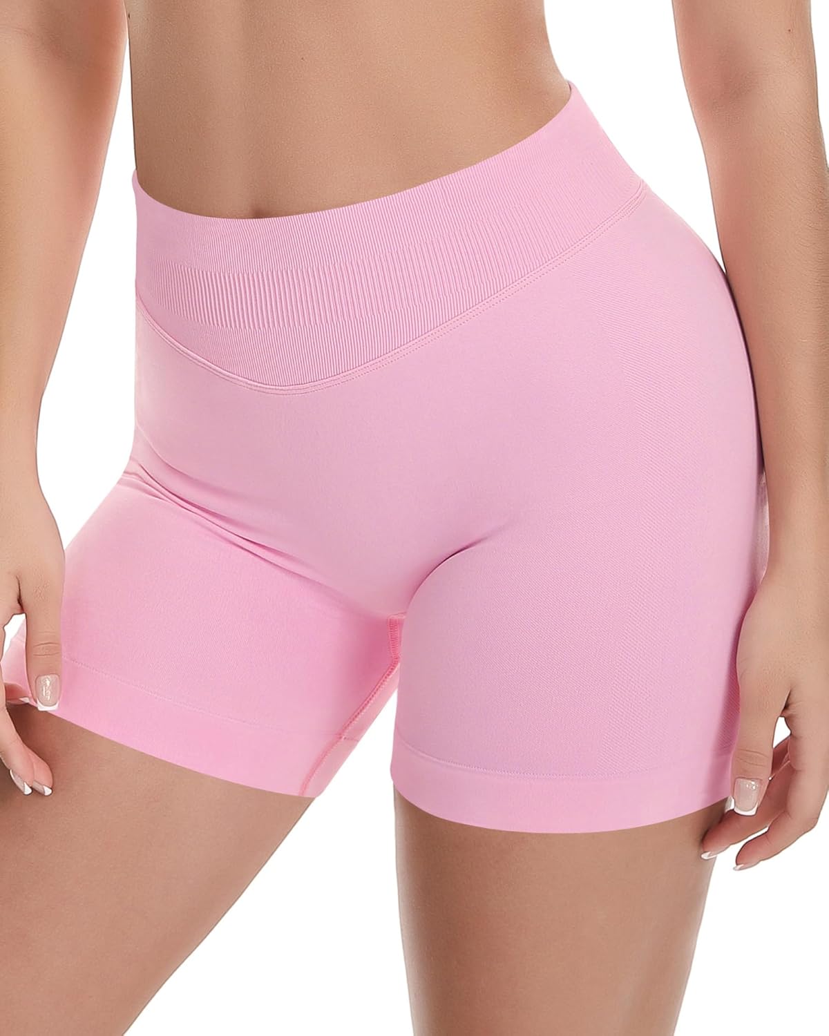 UG Active Women Workout Shorts 3.5/4.5'' Scrunch Butt Lifting Athletic Yoga Shorts Seamless Gym Running Booty Shorts