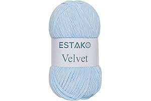 Estako Velvet Chenille Sweet Snuggles Lite Yarn: Cuddle Up in Comfort and Creativity