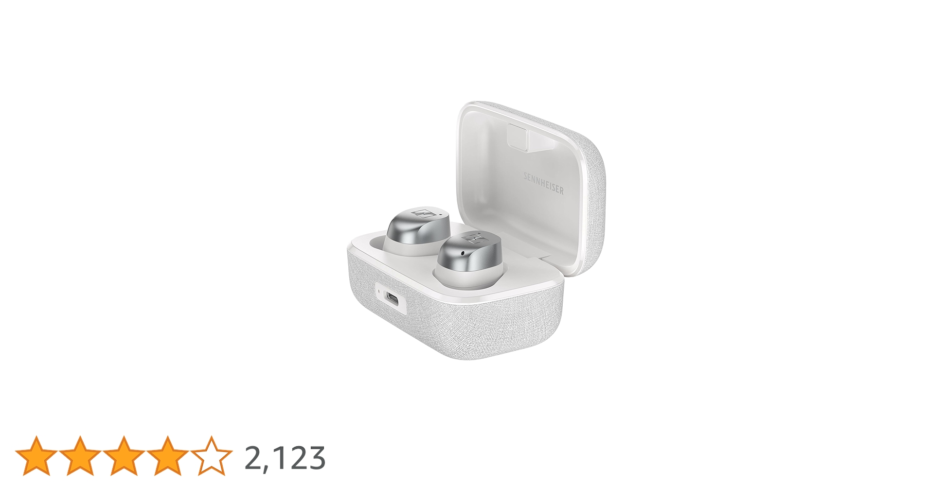 ゼンハイザー Momentum True Wireless 4 ホワイト Sennheiser Momentum 4 True Wireless | Bloom Audio