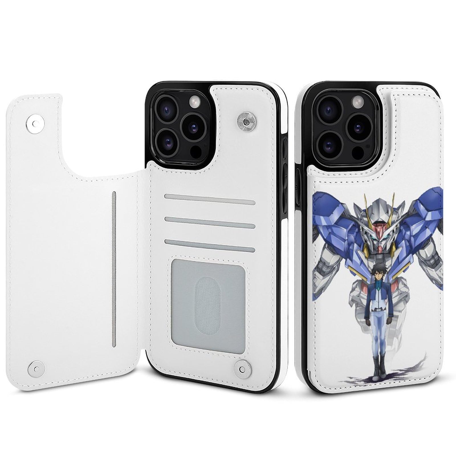 Amazon.co.jp: iPhone 15 Pro Max フリップ ケース 機動戦士ガンダム00