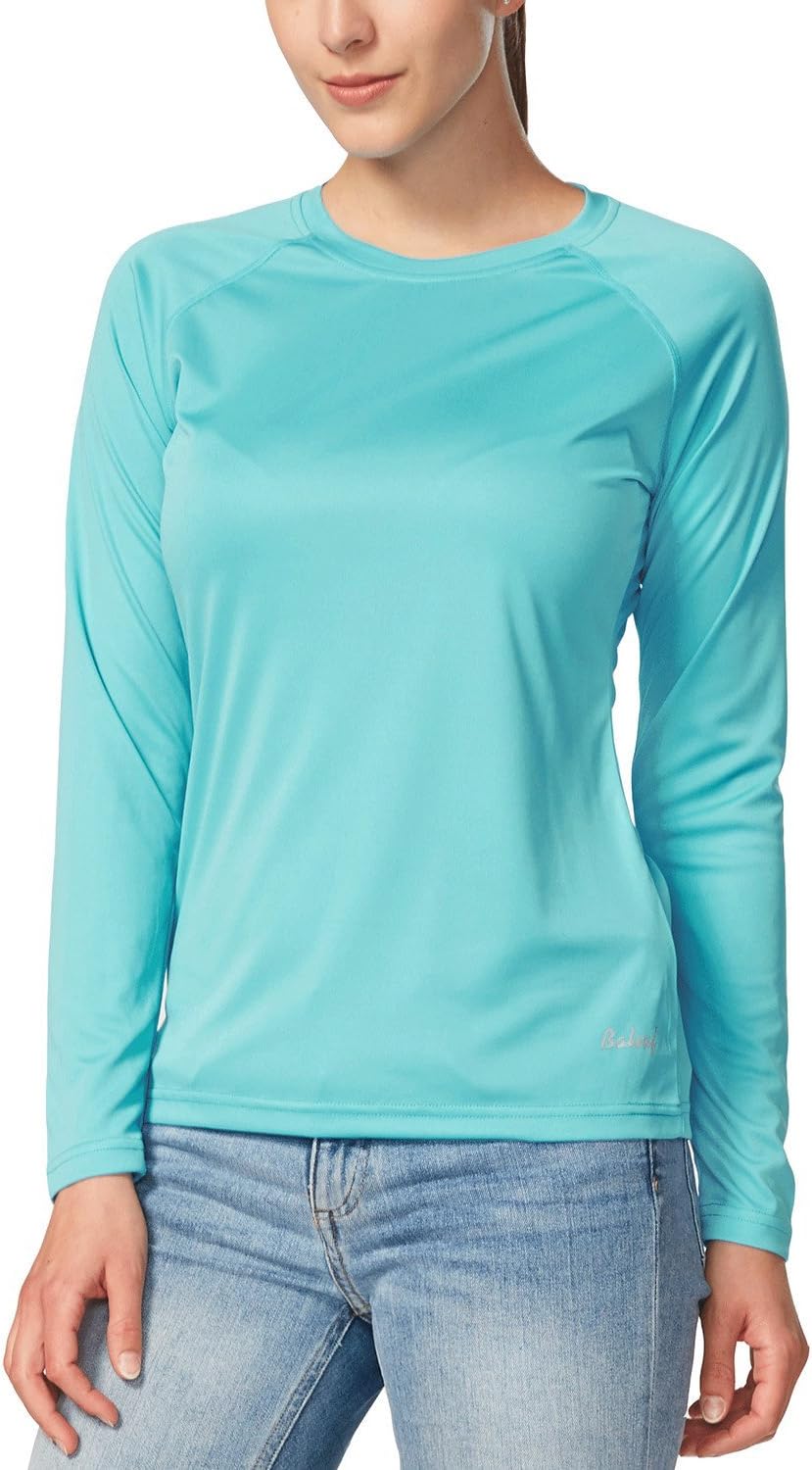 baleaf Women's UPF 50+ Sun Shirts Long Sleeve UV Protection Rash Guard Lightweight Quick Dry SPF Hiking Tops Outdoor - Image 7