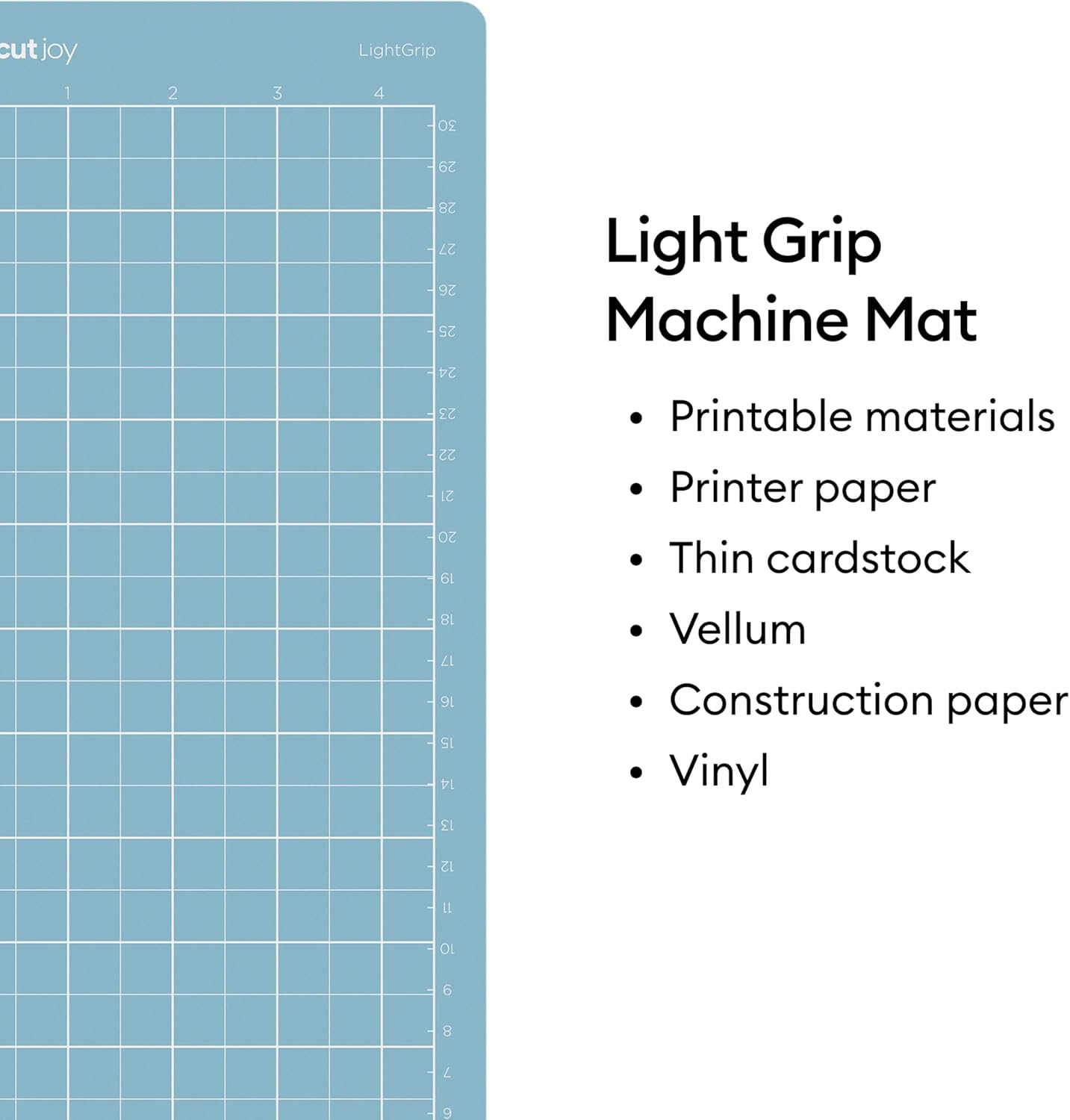 Cricut Cutting Mat Variety Pack (5 Count, 4.5in x 12in)