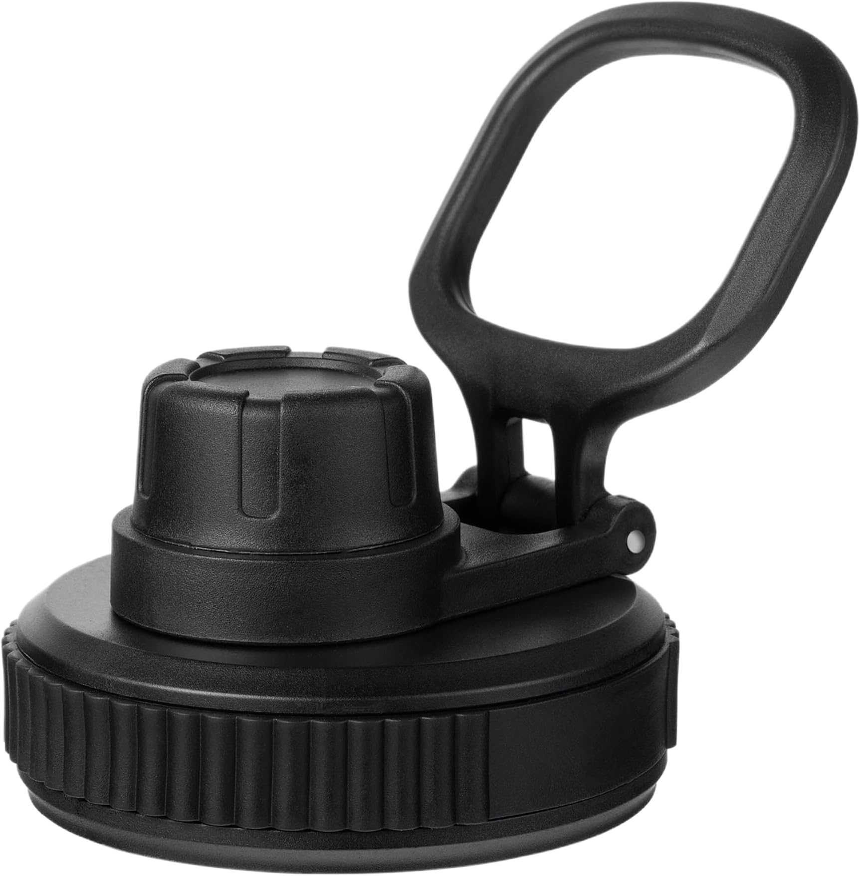 Lid for Hydro Flask Wide Mouth, Lids for Hydro Flask 16 20 24 32 40 OZ Wide Mouth, Chug Lid Replacement Sport Cap for HydroFlask Wide Mouth Water Bottle, Top Accessories (Black)