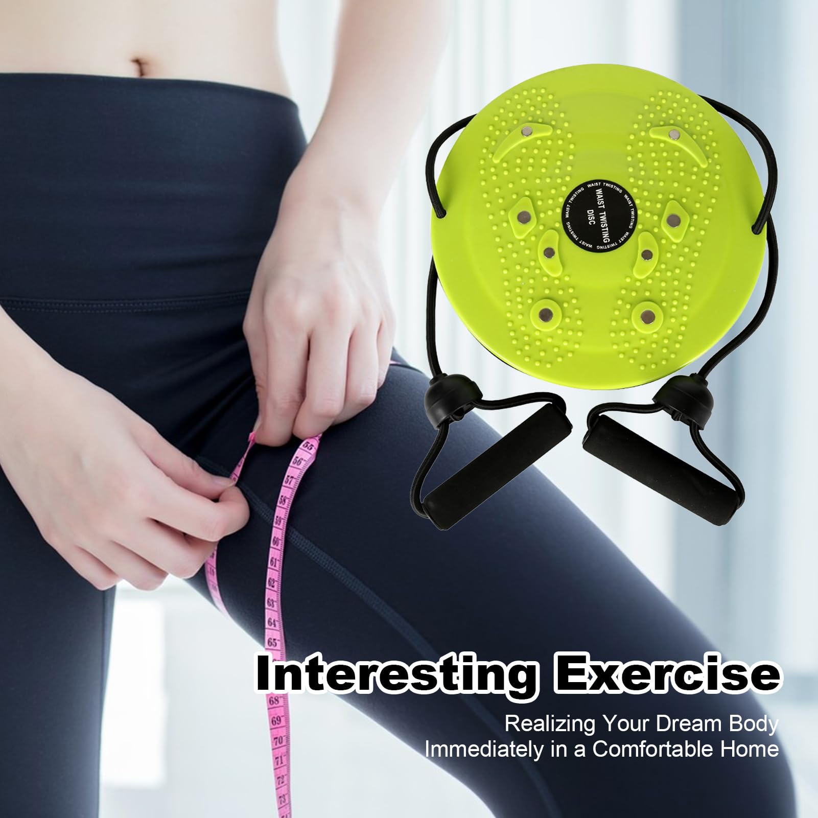 Wooden Waist Trainer Board - Drehbrett Für Bauch & Taille