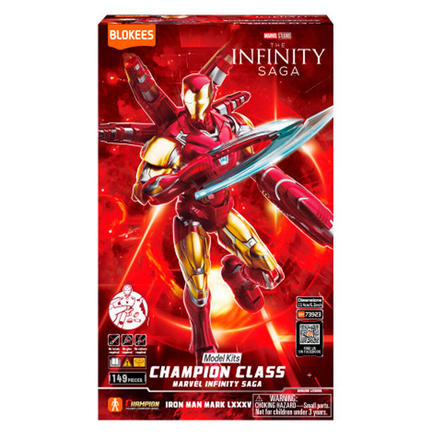Amazon.com: Blokees - Marvel Infinity Saga - Champion Class - 01