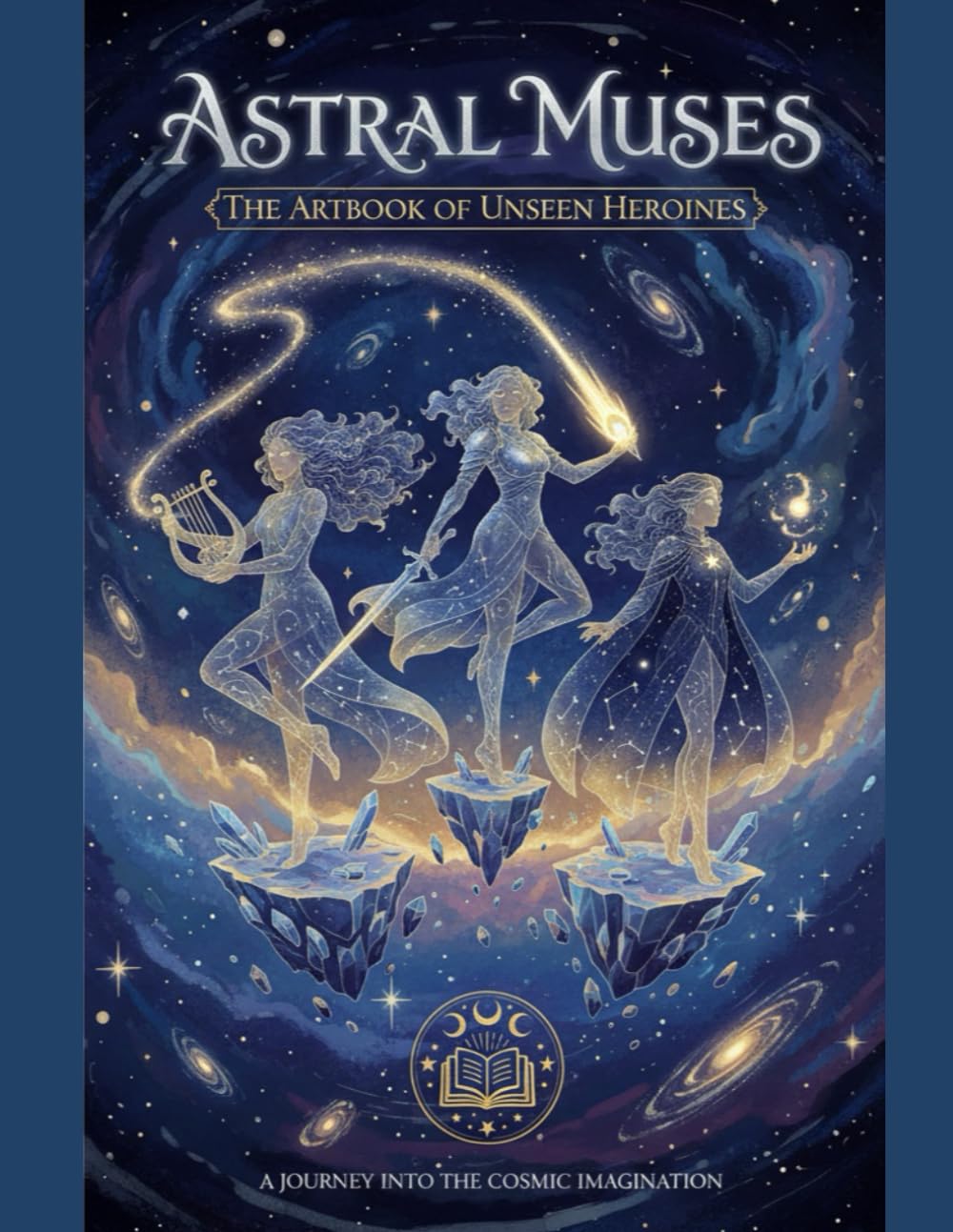 Artbook Astral Muses livre d'illustrations héroïnes fantastiques