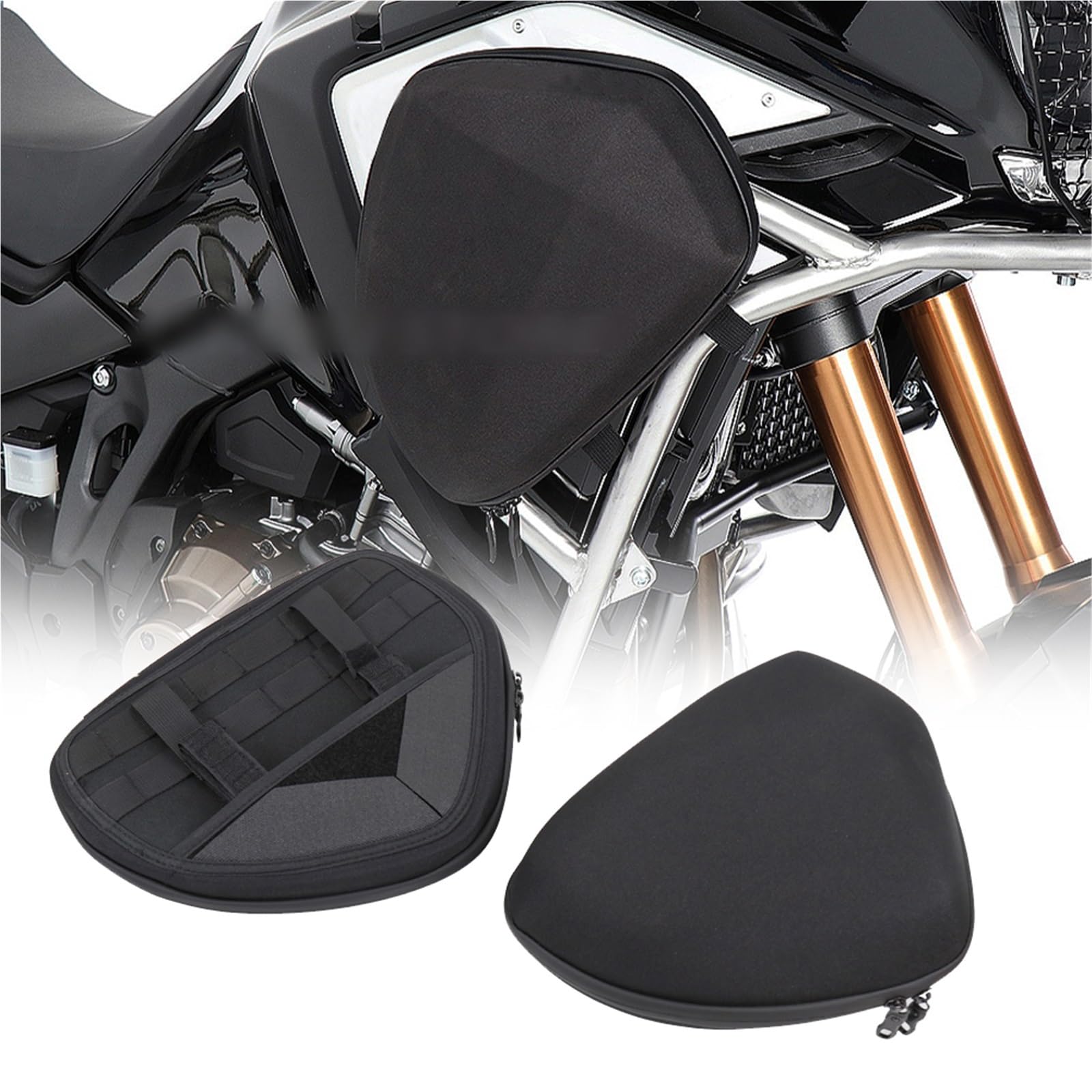 Sacoches protection cadre moto finition premium Tiger 900