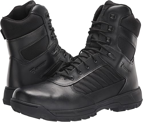 Bates Botas tácticas deportivas 2 altas con cremallera militar y táctica para hombre