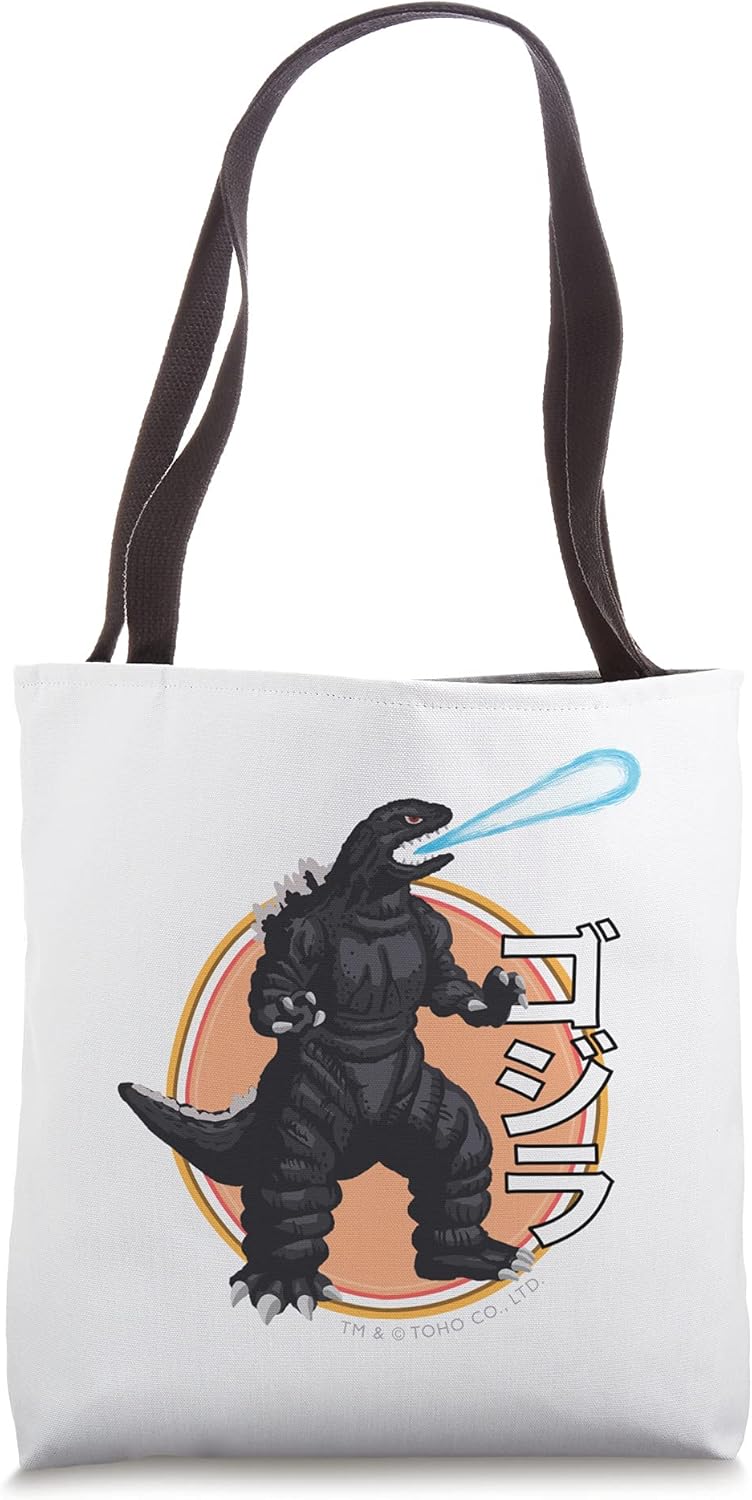 Godzilla Illustrated Tote Bag